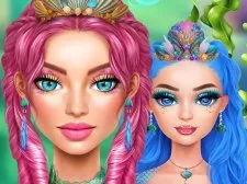 Mermaidcore Makeup