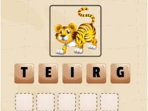 Word Scramble Animals